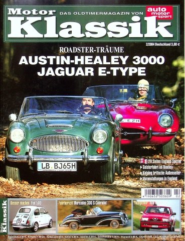 Deckblatt Motor Klassik (02/2004)